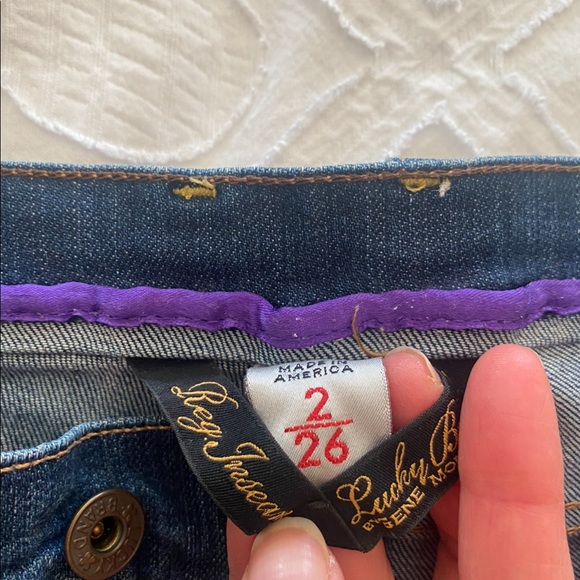 Women’s LUCKY Brand Jeans - boot cut style is great condition! Size 26 - Picture 4 of 5